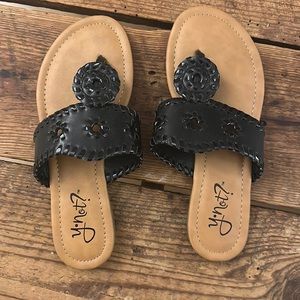 NWOT - Black Sandals